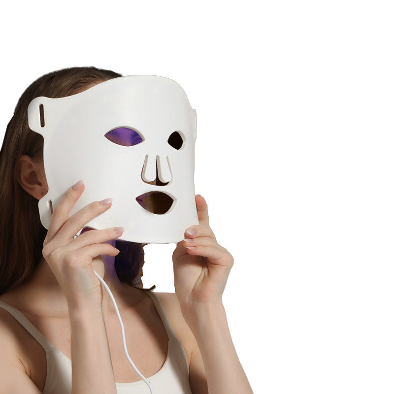 Silicone Mask 7-Color LED Phototherapy Spectrometer